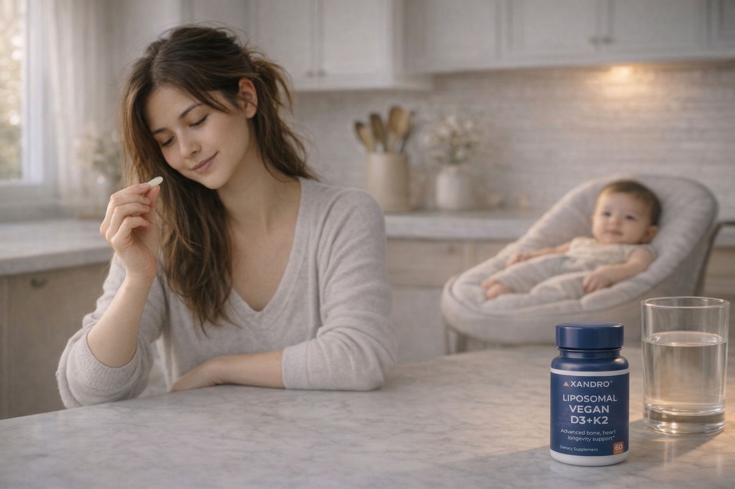 Scientific visualization showing a ruby-red LPC molecule with golden halo passing through a glowing cyan Mfsd2a gateway, with an illuminated golden neural network beyond — illustrating direct brain delivery